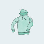 Hoodie<span> - </span>Green, No