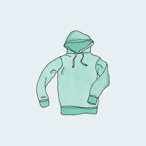 Hoodie<span> - </span>Green, No